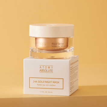 Атоми Абсолют Ночная маска 24к золото