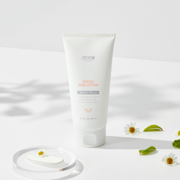 Атоми Фреш солнцезащитный лосьон