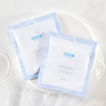 Атоми Морская Гидрогелевая маска (Успокаивающая)